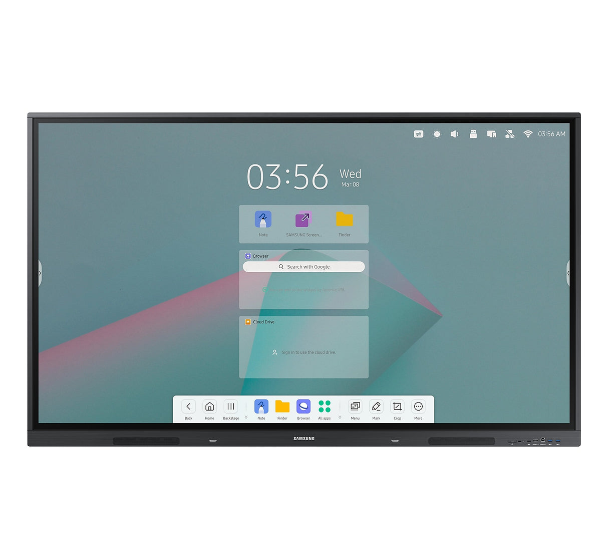 Samsung LH65WACWLGCXZA Monitor 165,1 cm (65") 3840 x 2160 Pixeles 4K Ultra HD LED Wifi