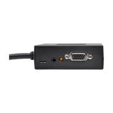 Tripp Lite P131-06N-2VA-U Adaptador de HDMI a VGA y Audio, 152 mm [6"], Negro, TAA, 1920 x 1440