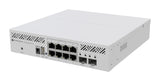 CRS310-8G+2S+IN, Router Switch CPU 800Mhz, RAM 256MB, 8x2.5GigaEth, 2xSFP+ 10Gbps, RouterOS L5