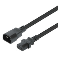 Manhattan 352680 Cables de transmisión Negro Hembra 250 V