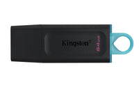 Kingston Technology Unidad Flash USB 3.2 DataTraveler Exodia Memoria Flash 64 GB USB tipo A 3.2 Gen 1 (3.1 Gen 1) Si