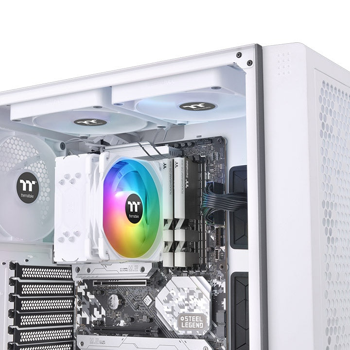Thermaltake UX200 SE Procesador Refrigerador de aire 12 cm Blanco 1 pieza(s)