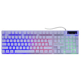 Perfect Choice V-930662 teclado Ratón incluido Juego USB Blanco, Alámbrico