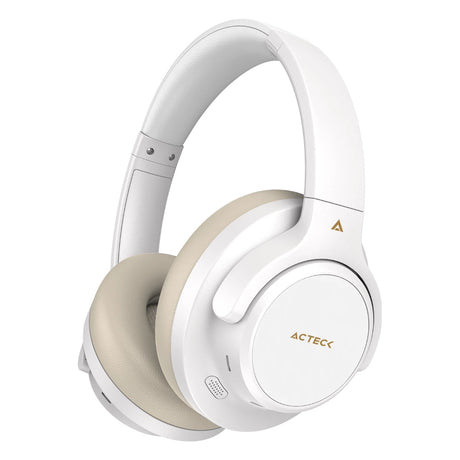 Acteck Hype Epic HP750 Auriculares Inalámbrico y alámbrico Diadema Llamadas/Música Bluetooth Blanco, 20 - 20000 Hz, 266 