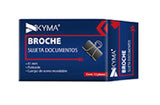 KYMA BSDOC-BIND-41MM pinza sujetapapel Acero 12 pieza(s)