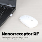 Manhattan 190329 Ratón 1 Vertical Universal RF inalámbrico