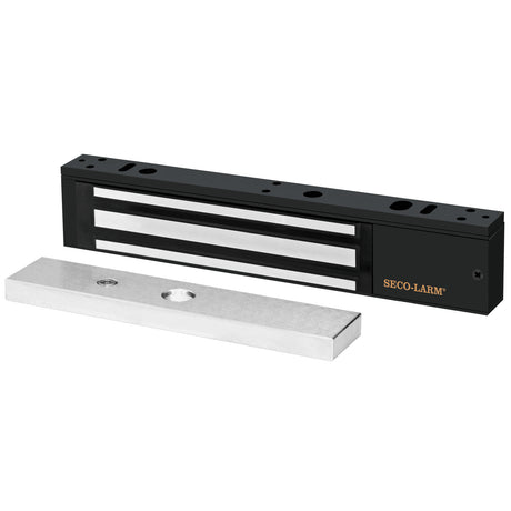 SECO-LARM E-941SB-600PQ cerradura electromagnética 272 kg Negro, Plata