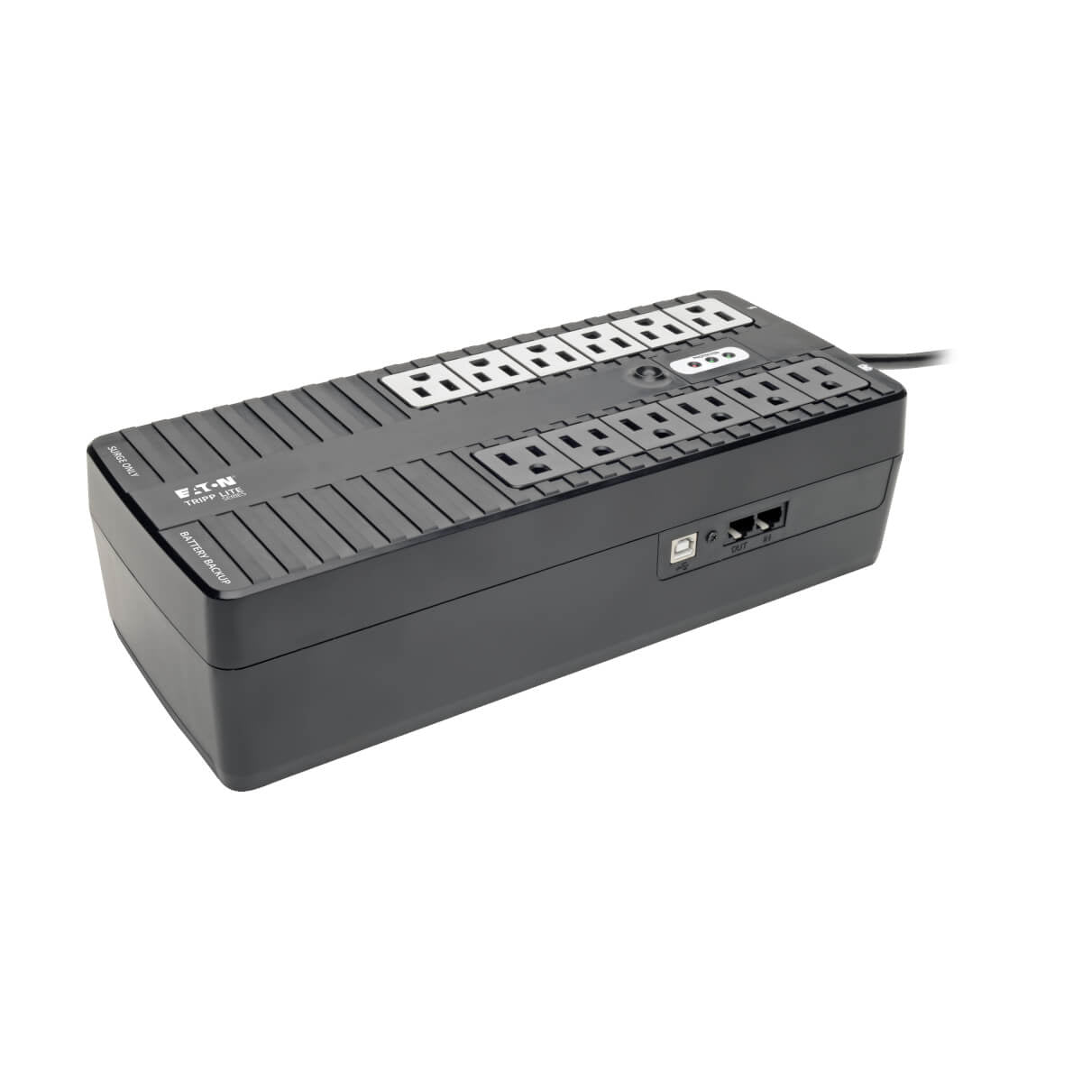 Tripp Lite INTERNET750U UPS Standby de 750VA 450W - 12 Tomacorrientes NEMA 5-15R, 120V, 50Hz / 60Hz, USB, clavija 5-15P,
