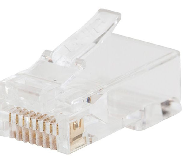Ghia GCN-004 conector RJ45 Transparente, Macho, Derecho, 100 pieza(s) | Conectores