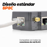 Intellinet 502344 conectores RJ-45 Transparente Policarbonato Cat6