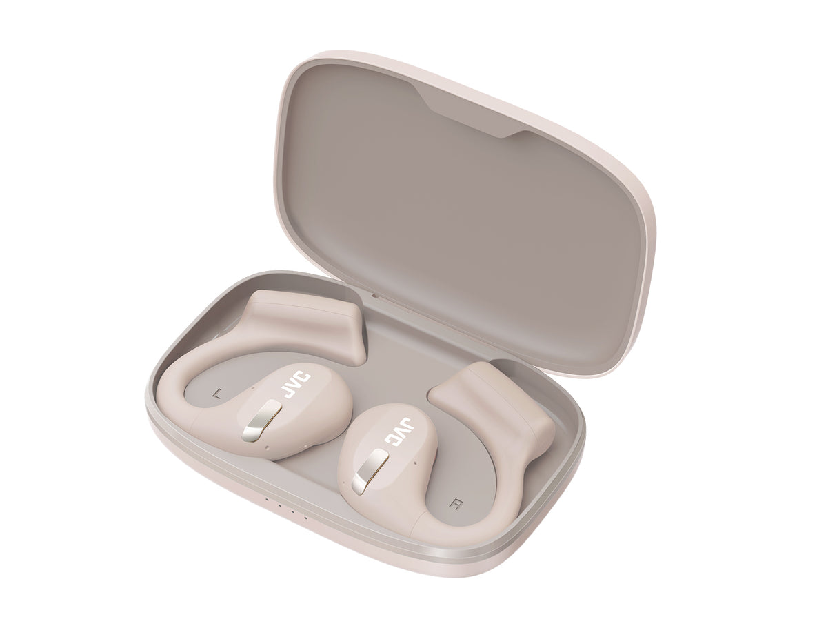 JVC HA-NP50T Auriculares True Wireless Stereo (TWS) Gancho de oreja, Intra auditivo Llamadas/Música Bluetooth Beige