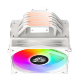 Balam Rush BR-937924 sistema de refrigeración de computadora Procesador Enfriador de aire 12 cm Blanco, 600 RPM, 1800 RP