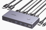 Ugreen 25962 interruptor KVM Gris