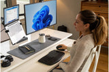 Kensington Pro Fit Ergo KM675 EQ Teclado Oficina Inalámbrico RF Wireless + Bluetooth Interruptor de membrana