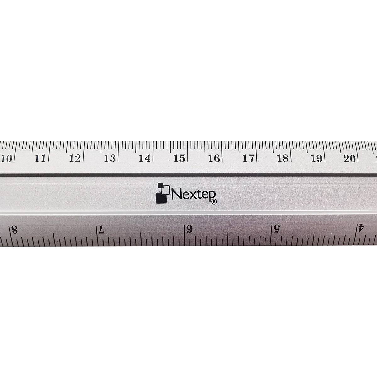 Nextep NE-023 Regla Regla de escritorio 300 mm Metal Metálico 6 pieza(s)