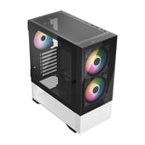 Balam Rush Nitrox Crystal 5500 CBW Midi Tower Negro, Blanco