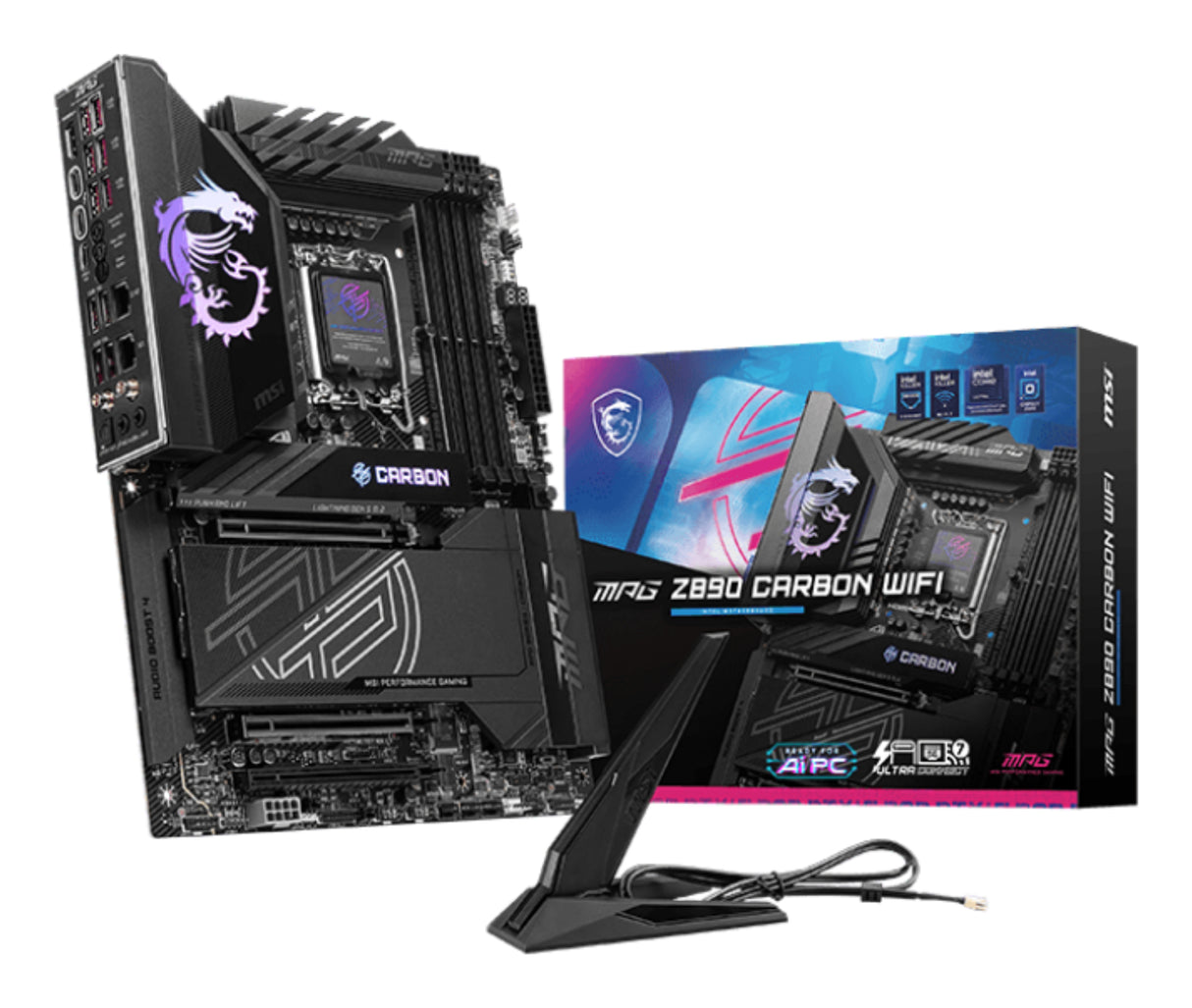 MSI MPG Z890 CARBON WIFI placas base Intel LGA 1851 (Socket V1) Intel Core Ultra (Series 2) LGA 1851