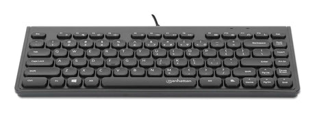 Manhattan 180702 Teclado Oficina Alámbrico USB Interruptor de membrana