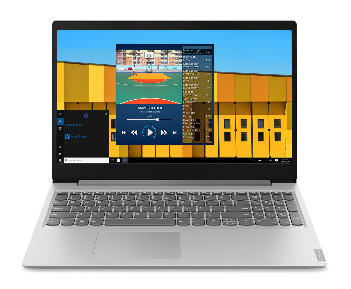 Lenovo ideapad S145-15IIL Laptop Portátil Gris, Platino Concha 39,6 cm (15.6")