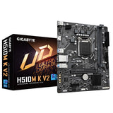 GIGABYTE H510M K V2 Placa base - Compatible con procesadores Intel Core 11th CPUs, up to 3200MHz DDR4, 1xPCIe 3.0 M.2, G