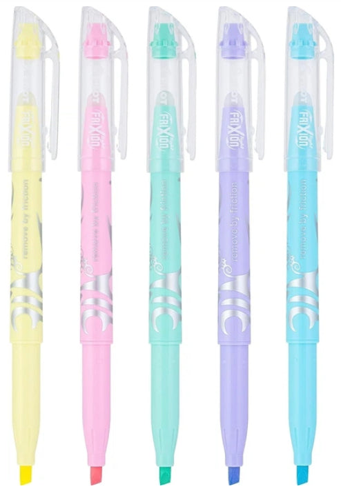 Pilot EMP-441 marcador 5 pieza(s) Punta de cincel Azul, Verde, Púrpura, Rosa, Amarillo, Multicolor, Blister