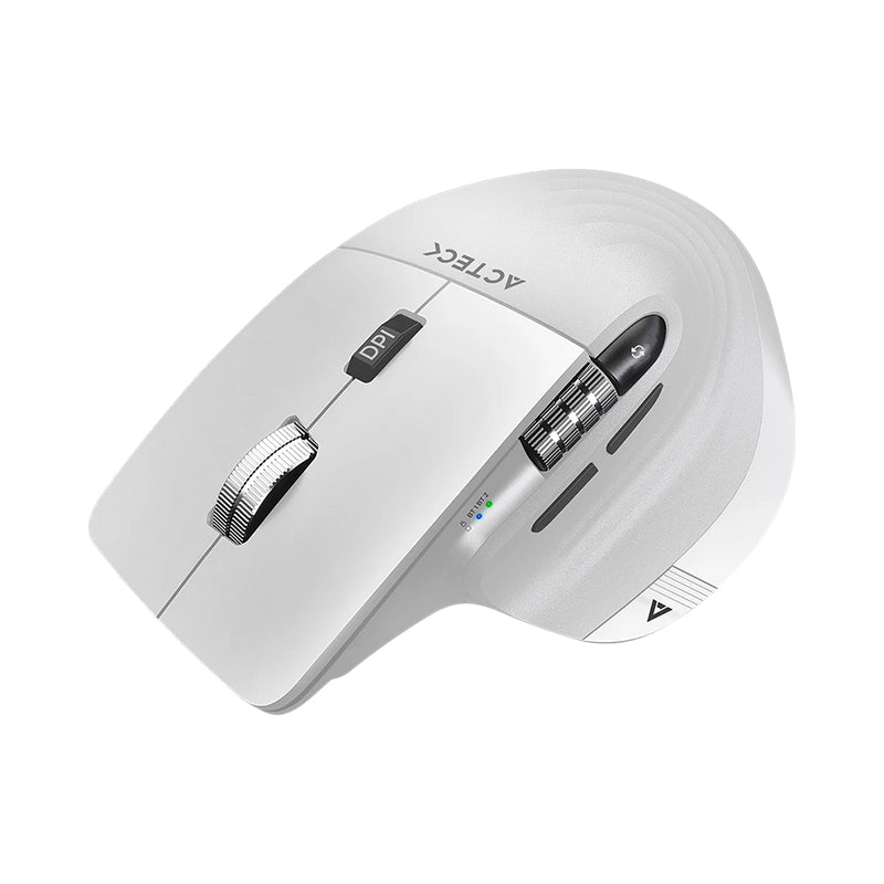 Acteck Virtuos Pro MI780 ratón Oficina mano derecha RF Wireless + Bluetooth Óptico 3200 DPI