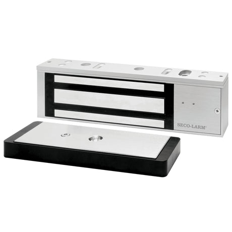 SECO-LARM E-941SA-1K2DPSQ cerradura electromagnética 544 kg Negro, Plata