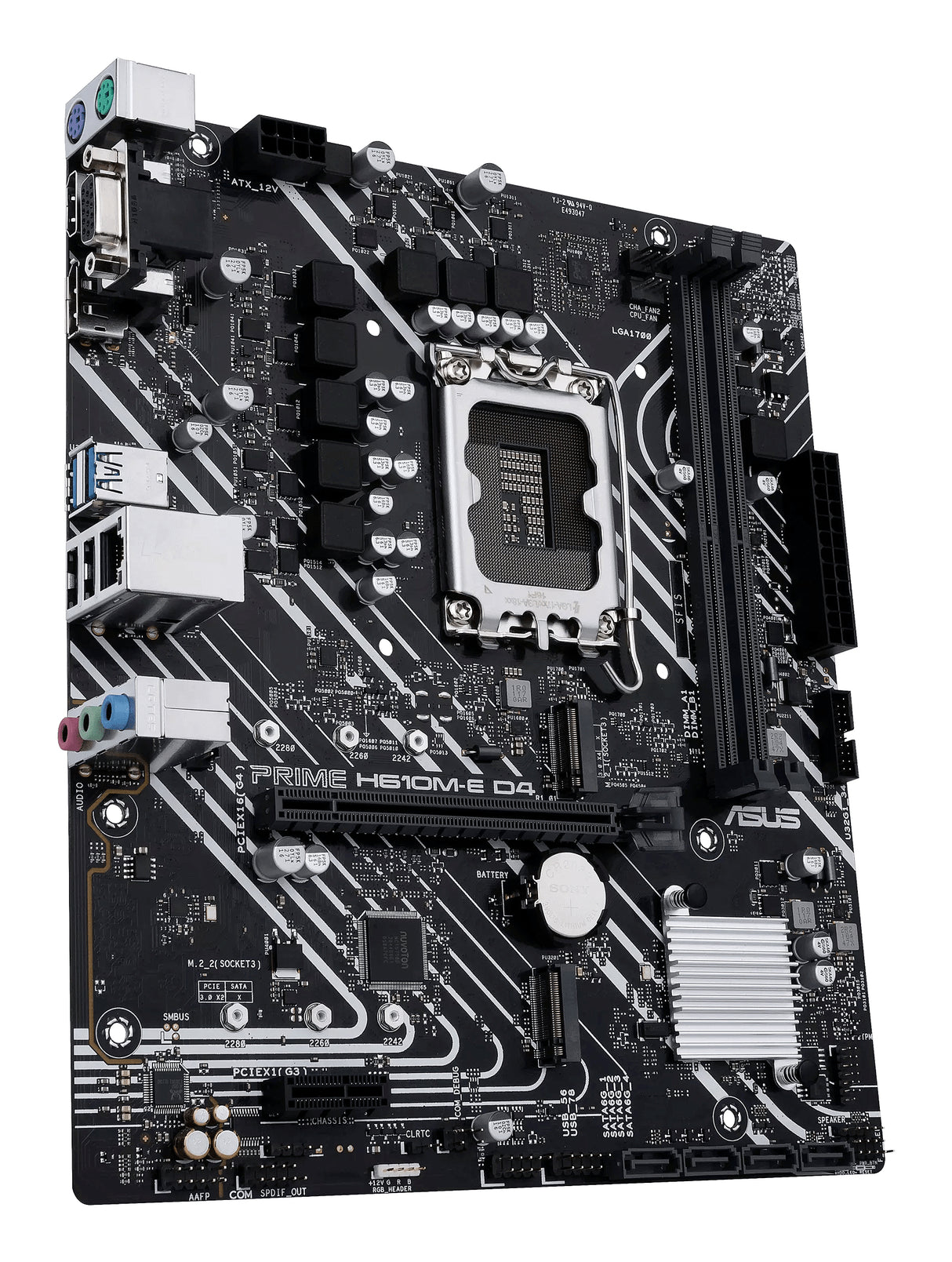 ASUS PRIME H610M-E D4-CSM placas base Intel LGA 1700 1 LGA 1700