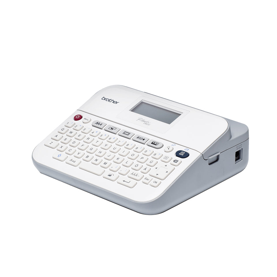 Brother PT-D400 Impresora Transferencia térmica Gris, Blanco