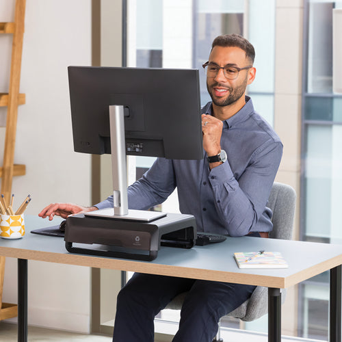 Fellowes Breyta Monitor Negro