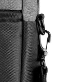 Klip Xtreme Classic Go 39.6 cm (15.6") Maletín portátil Negro, Gris, Tirante para hombro, 460 g