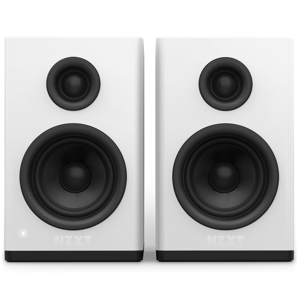 NZXT AP-SPKW2-US altavoz De 2 vías Blanco Alámbrico 80 W, 2.0 canales, 70 - 20000 Hz