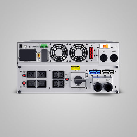 CyberPower OLS6KERT5U sistema de alimentación ininterrumpida (UPS) Doble conversión (en línea) 6 kVA 6000 W 9 salidas AC