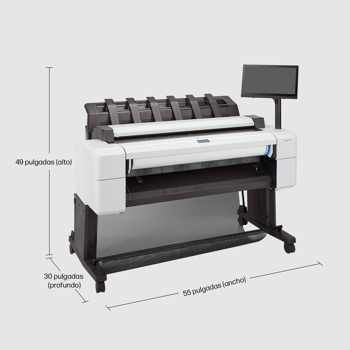 HP Designjet Impresora multifunción PostScript de 36" T2600, Inyección de tinta térmica, 2400 x 1200 DPI, PDF 1.7