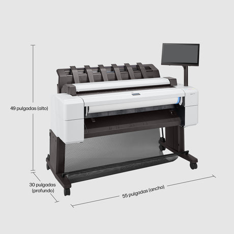 HP Designjet Impresora multifunción PostScript de 36" T2600, Inyección de tinta térmica, 2400 x 1200 DPI, PDF 1.7