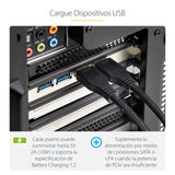 StarTech.com Tarjeta PCI Express de 4 Puertos USB-A - Tarjeta PCIe USB 3.2 de 5Gbps - 4 Controladores USB Independientes