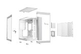 be quiet! LIGHT BASE 600 DX White carcasas ordenador Midi Tower PC Blanco ATX, micro ATX, Mini-ATX