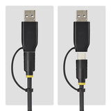StarTech.com Dock Adaptador USB-C/USB-A a NVMe M.2 - 10Gbps - Lector Externo para SSD NVMe M.2 - Sin Herramientas - B+M/