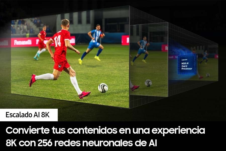 Samsung Series 8 QN75QN800DFXZX Televisor 190,5 cm (75") 7680 x 4320 Pixeles 8K Ultra HD Neo QLED Smart TV Wifi Negro