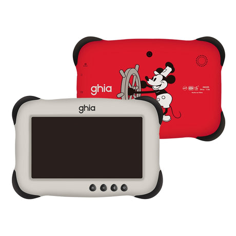 Ghia GK133M24 tablet para niños 64 GB Wifi Negro, Rojo, 1.5 GHz, Allwinner