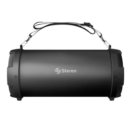 Bocina Steren Mini Bazooka Bluetooth Con Reproductor Usb/Sd Color Negro FullOffice.com