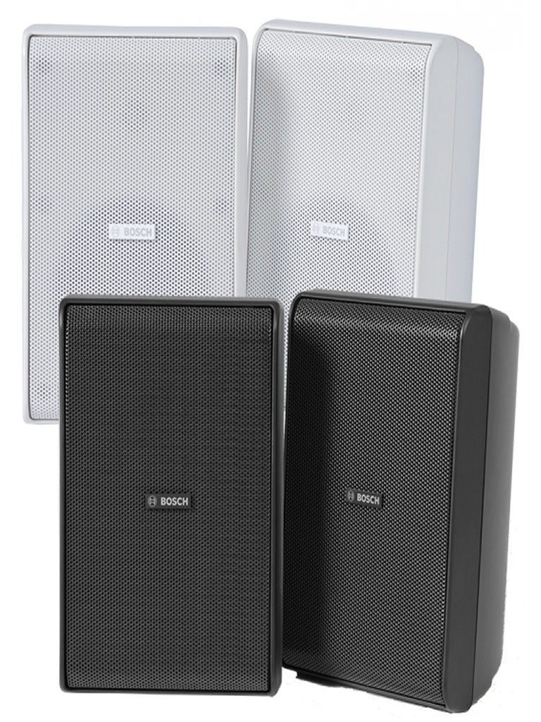 Altavoces BOSCH 5 Pulgadas Blanco IP65 70/100V 60W - Par de Altavoces de Alta Potencia
