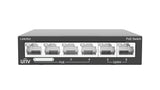 Uniview NSW2020-6T-POE-IN dispositivo de redes No administrado Fast Ethernet (10/100) Energía sobre Ethernet (PoE) Gris