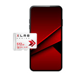 PNY XLR8 Gaming 512 GB MicroSD UHS-I Clase 10, 100 MB/s, P-SDU512V32100XLR-GE