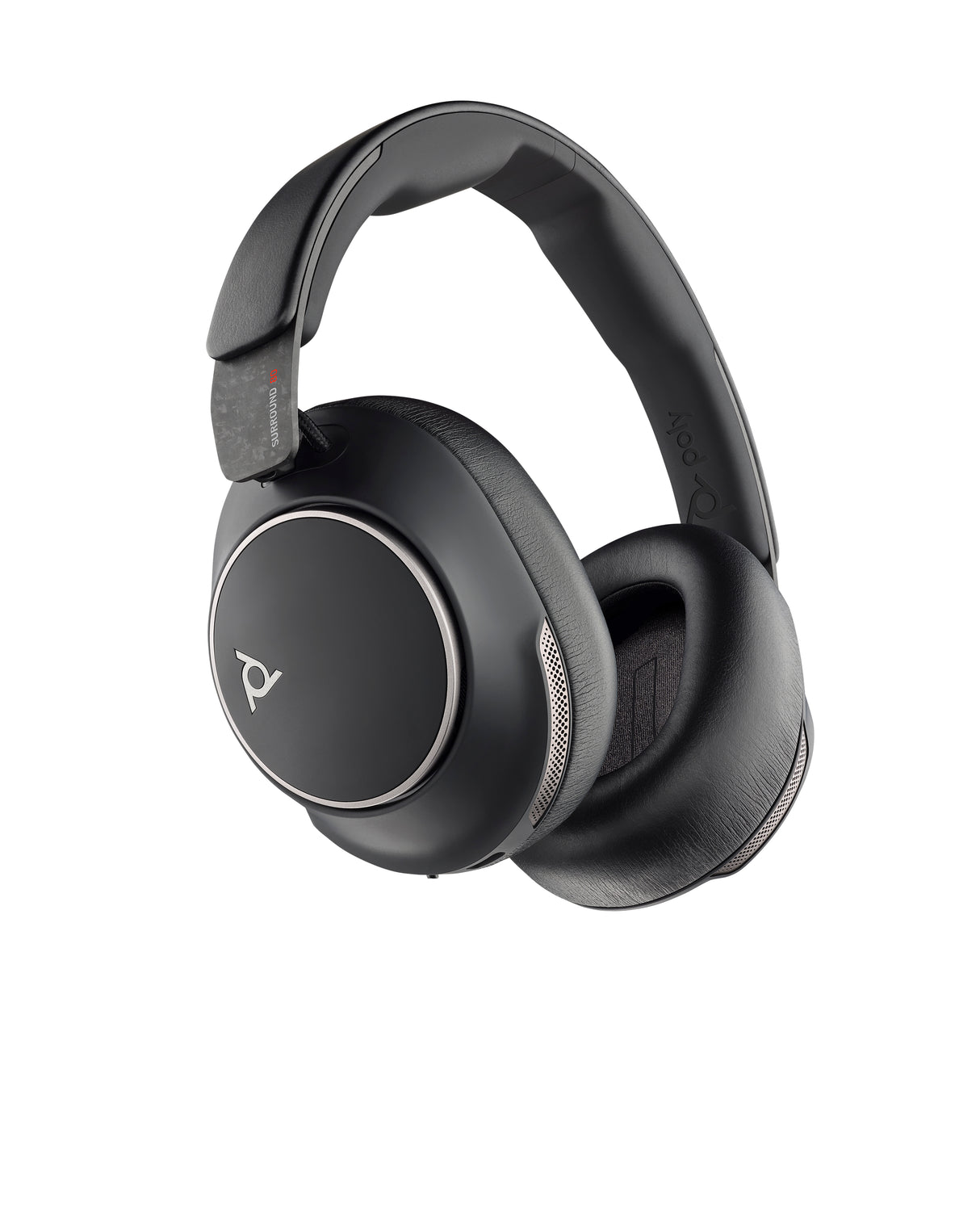 HP Poly Auriculares Poly Voyager Surround 80 UC USB-C + Adaptador USB-C/A Auriculares Auriculares Diadema Música/uso diario Binaural