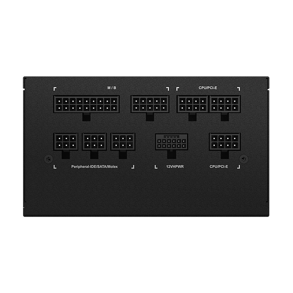 GIGABYTE UD1000GM PG5 V2 Fuente de Alimentación – PCIe Gen 5.1, 80 PLUS Gold, Diseño completamente modular, Ventilador de 120 mm, Compatible con ATX 3.1, Enchufe EU unidades de fuentes de alimentación 1000 W 100 - 240 V 50/60 Hz 15 - 6.5 A