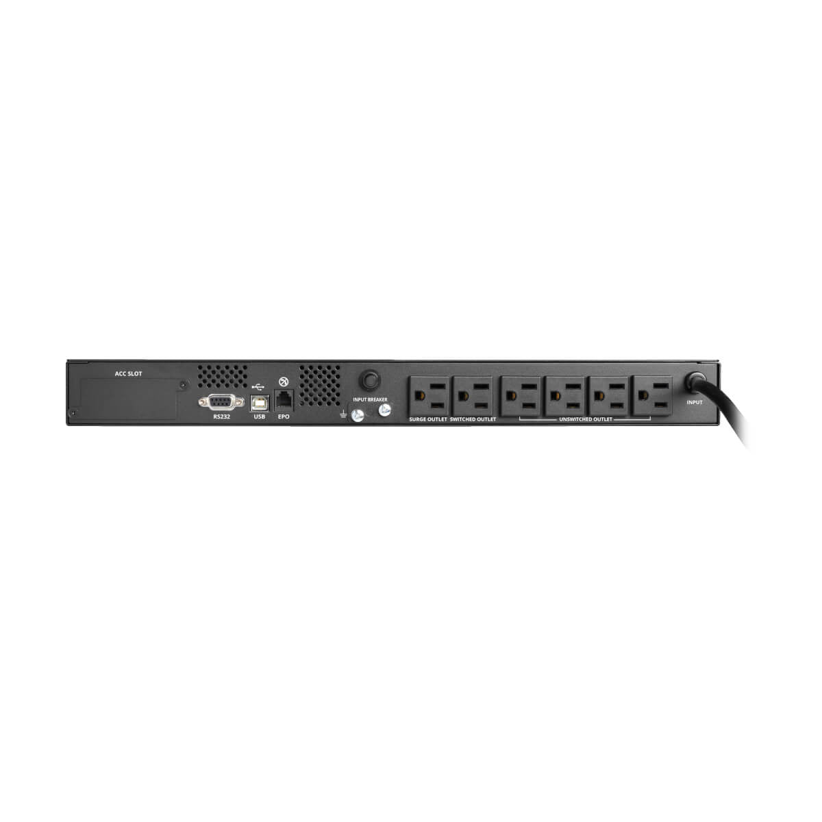 Tripp Lite SMART500RT1U UPS Interactivo de 500VA 300W 120V - 6 Tomacorrientes NEMA 5-15R, USB, DB9, Opción de Tarjeta de