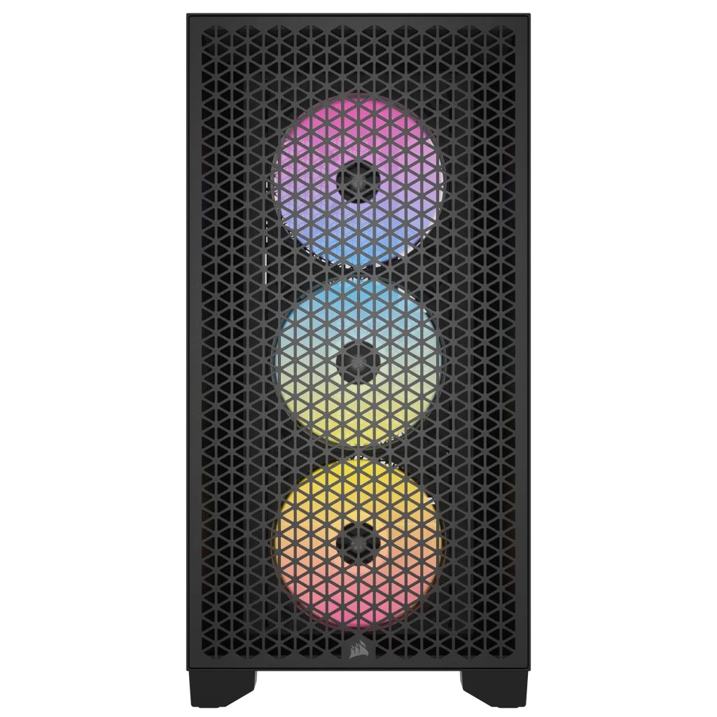 Corsair CC-9011255-WW gabinete de computadora Midi Tower Negro, ATX, Juego, Multi