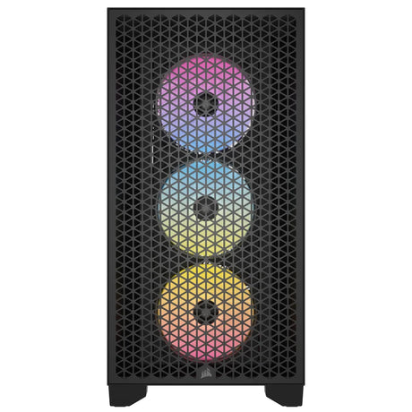 Corsair CC-9011255-WW gabinete de computadora Midi Tower Negro, ATX, Juego, Multi