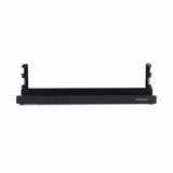 StarTech.com Bandeja Gestionador de Cables Negro - Soporte de Regleta - para Debajo del Escritorio - Ajustable en Longit